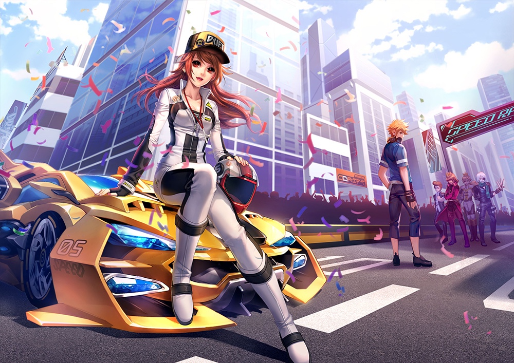 她与领骑车